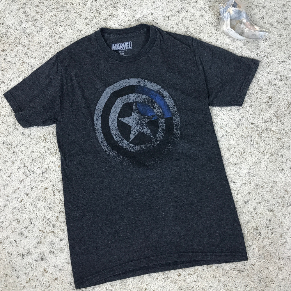 🌴 Men's S Marvel Captain America T Shirt